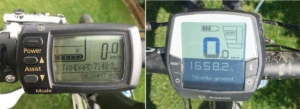 Testkilometer auf beiden E-Bikes